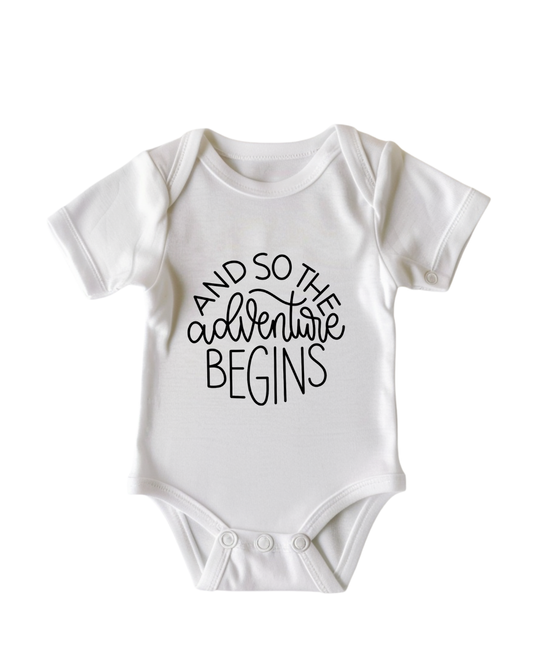 And So The Adventure Begins Bodysuit
